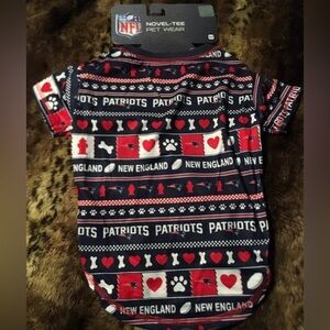 Doggy Tee New Football Football PATRIOTS Dog Shirt Pup Puppies NFL Sports Puppy